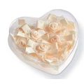 FIORELLINI RASO CON PIZZO - CONFEZIONE x75 PEZZI