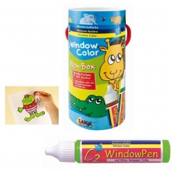 COLORI PER VETRI - BOX 7 PENNE