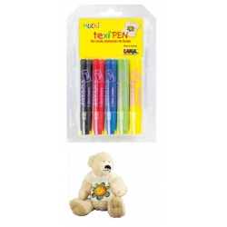 PENNARELLI PER TESSUTI PER BAMBINI - SET DA 5
