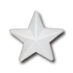 STELLA POLISTIROLO 15 CM. - CONFEZIONE 10 PEZZI