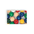 PALLINE LEGNO COLORATE - VARIE MISURE