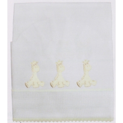 LENZUOLINO CULLA CON GIRAFFE SET 3PZ.