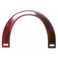 COPPIA MANICI PER BORSE PLEXIGLASS CM. 17x12