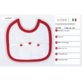 BAVETTA NATALE  IN SPUGNA CM.17x 16 CONFEZ. 3 PEZZI