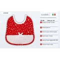 BAVAGLIA IN PIQUET MILLERIGHE - CONFEZIONE 2 PEZZI