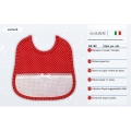 BAVAGLIA IN PIQUET MILLERIGHE - CONFEZIONE 2 PEZZI