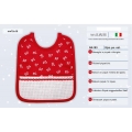 BAVAGLIA IN PIQUET MILLERIGHE - CONFEZIONE 2 PEZZI