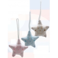 STELLINE DA APPENDERE CM.7 x 6,5 - CONFEZIONE 3 PEZZI