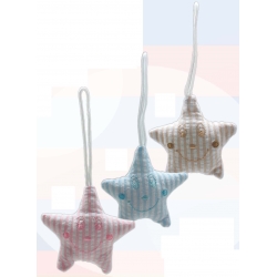 STELLINE DA APPENDERE CM.5 x 4,5 - CONFEZIONE 6 PEZZI