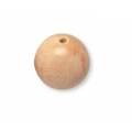 PALLINE LEGNO FORATE - VARIE MISURE