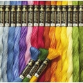 DMC  RETORS D'ALSACE  COLORATO  -  ART. 215 C  N.12 - SCATOLA 10 MATASSE