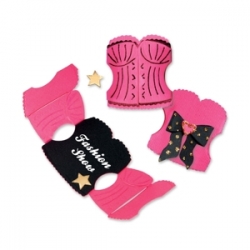 FUSTELLA  PER FELTRO-CARTONCINO-MOOSGUMMI-TESSUTO  SX 659405