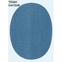 TOPPE TERMOADESIVE IN JEANS NON BORDATE CM 16X11