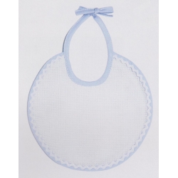 BAVETTA  TONDA 18x19 CM.  CONFEZ. 3 PEZZI