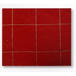TOVAGLIATO LUREX TELA AIDA + TELA 110 FORI - CM.190