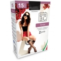GAMBALETTO LYCRA/ SETIFICATO VENISE 15 DEN  - CONF. 12X2 PAIA