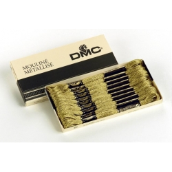 DMC MOULINE LIGHT EFFECTS ART. 317 W  - SCATOLE DA 6 MATASSINE
