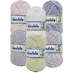 CERVINIA MADRID COLOR - 50%VIS./ 50%ACR. -  GR.50 - UNITA' DI VENDITA BUSTA GR.500