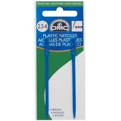 AGHI PER LANA IN PLASTICA DMC - BLISTER DA 2 PEZZI 