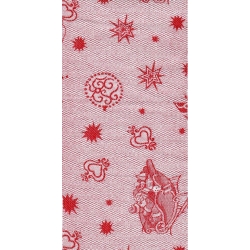 TOVAGLIATO FIOCCO ROSSO CM.160 - 100% COTONE