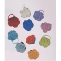 FIORI DI FELTRO CON ASOLA - DIAMETRO 6 CM.