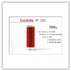 GUTERMANN CUCITUTTO 100 MT. - 100% POLYES. - SCT. 5 SPOLE
