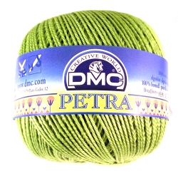DMC  PETRA FILATO PERLATO UNCINETTO GR. 100  ART. 993/A - CONF. 4 PEZZI
