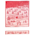STROFINACCIO JACQ. NATALE CON FASCIA TELA AIDA CM.50x70 - 3 PEZZI
