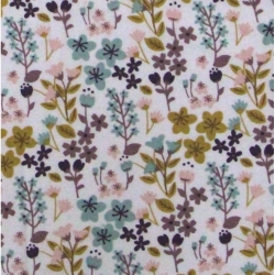 COTONE STAMPATO "fiorellini" CM. 150  - COTONE 100%