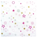 COTONE STAMPATO "SERIE STELLINE" CM. 150  - COTONE 100%