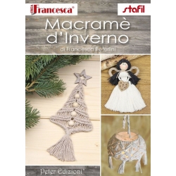LIBRETTI  CREA CON FRANCESCA - MACRAME' d'inverno di Francesca Peterlini
