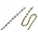 FILO STRASS METALLO - SS 12/ PP24 - CONF. x10 METRI