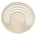 SET ANELLI LEGNO x6 PEZZI - CONFEZIONE 3 PEZZI