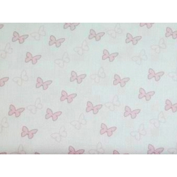 PIQUET STAMPATO DIDO' FARFALLE - CM. 150 - 100% COTONE