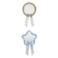 FIOCCO NASCITA CON TELA  AIDA - cm51x32
