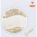 FUORI PORTA ROTONDO NATALE  LUREX CM. 24x 24