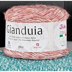 SILKE - LANA GIANDUIA - GOM. GR. 100 . UNITA' DI VENDITA 600GR.