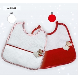 BAVETTA NATALE  - CONFEZIONE 2 PEZZI