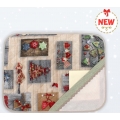 TOVAGLIETTA AMERICANA NATALE DA RICAMARE CM. 35x45