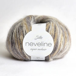 SILKE - NEVELINE STAMPATA - 60% MOHAIR – 40% ACRILICO - CONF. 500GR