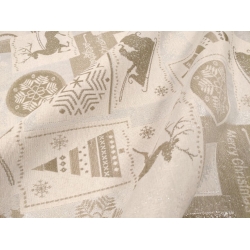 Tessuto Natale Laminato - cm. 280