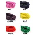 ELASTICO TUBOLARE N. 3 - color - PEZZETTA DA 20 MT. - MM/2