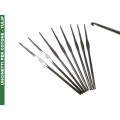 UNCINETTI ACCIAIO PER COTONE SCATOLA DA 12 PZ.