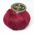 SILKE - CABLE' 4 - 100% cotone - GOMITOLO 100 GR. - CONF. 5 GOMITOLI