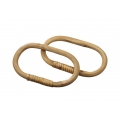 COPPIA MANICI BAMBU cm. 13x 9 - COPPIA
