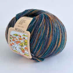 SILKE - WITICO STAMPATO GR.50 - 50%LANA 50%ACR. - UNITA' DI VENDITA GR.500