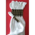 DMC  RETORS D'ALSACE  BIANCO - ART. 215 B - N.5-8-12 - SCATOLA 20 MATASSINE